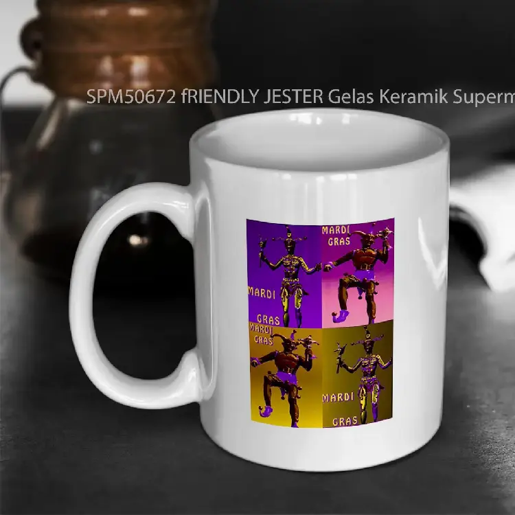 SPM50672 fRIENDLY JESTER Gelas Keramik Supermug