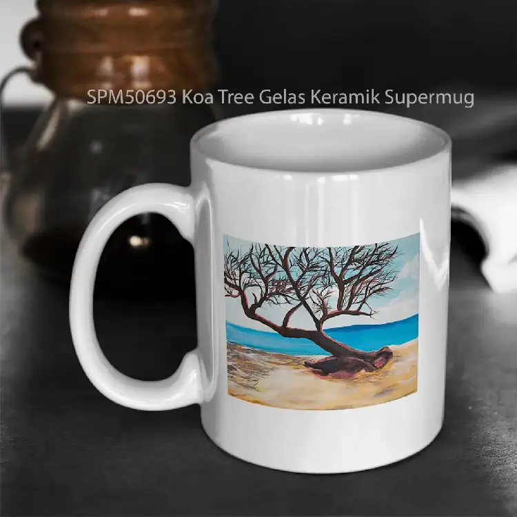 SPM50693 Koa Tree Gelas Keramik Supermug