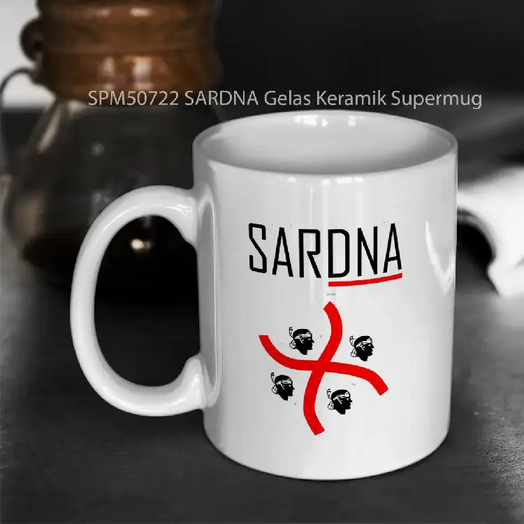 SPM50722 SARDNA Gelas Keramik Supermug
