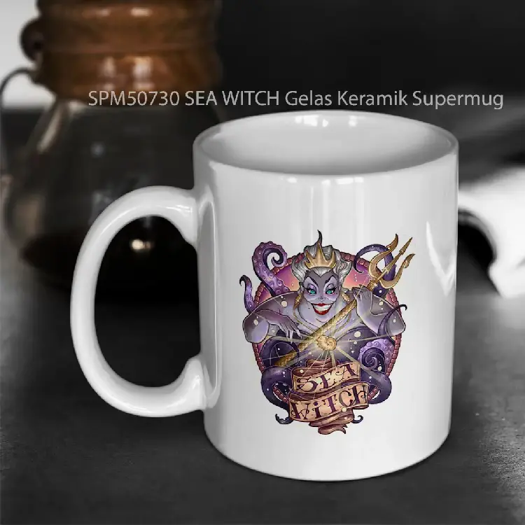 SPM50730 SEA WITCH Gelas Keramik Supermug