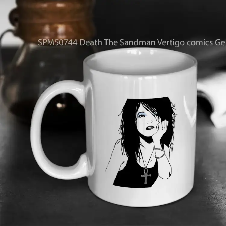 SPM50744 Death The Sandman Vertigo comics Gelas Keramik Supermug