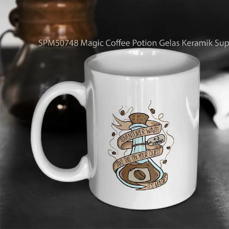 SPM50748 Magic Coffee Potion Gelas Keramik Supermug