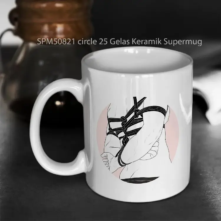 SPM50821 circle 25 Gelas Keramik Supermug