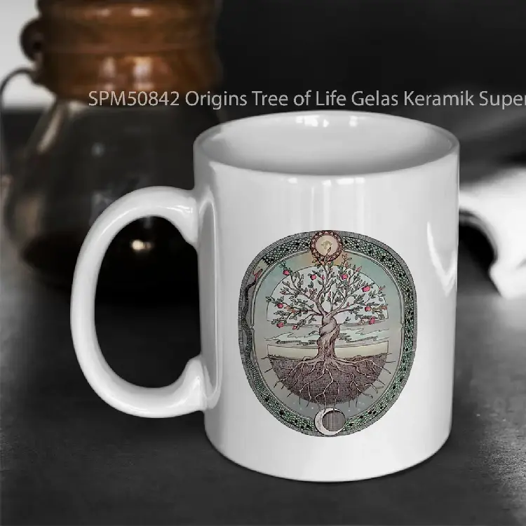 SPM50842 Origins Tree of Life Gelas Keramik Supermug