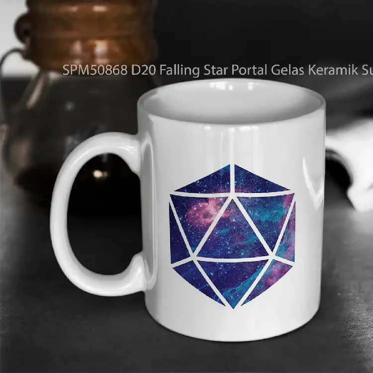 SPM50868 D20 Falling Star Portal Gelas Keramik Supermug