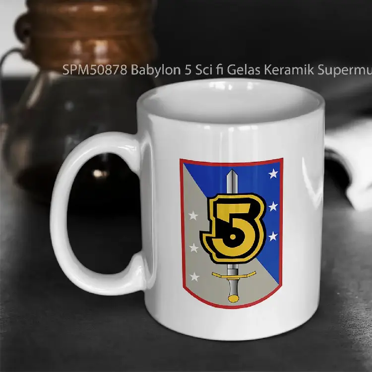 SPM50878 Babylon 5 Sci fi Gelas Keramik Supermug