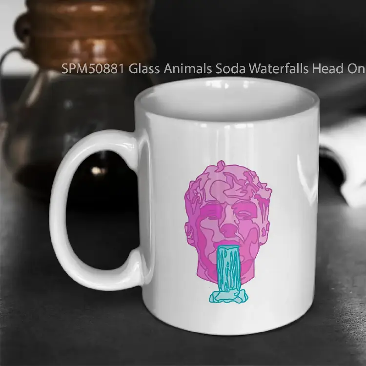 SPM50881 Glass Animals Soda Waterfalls Head Only Gelas Keramik Supermug