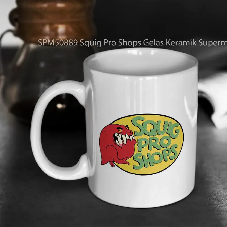 SPM50889 Squig Pro Shops Gelas Keramik Supermug