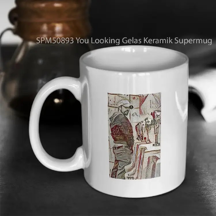 SPM50893 You Looking Gelas Keramik Supermug