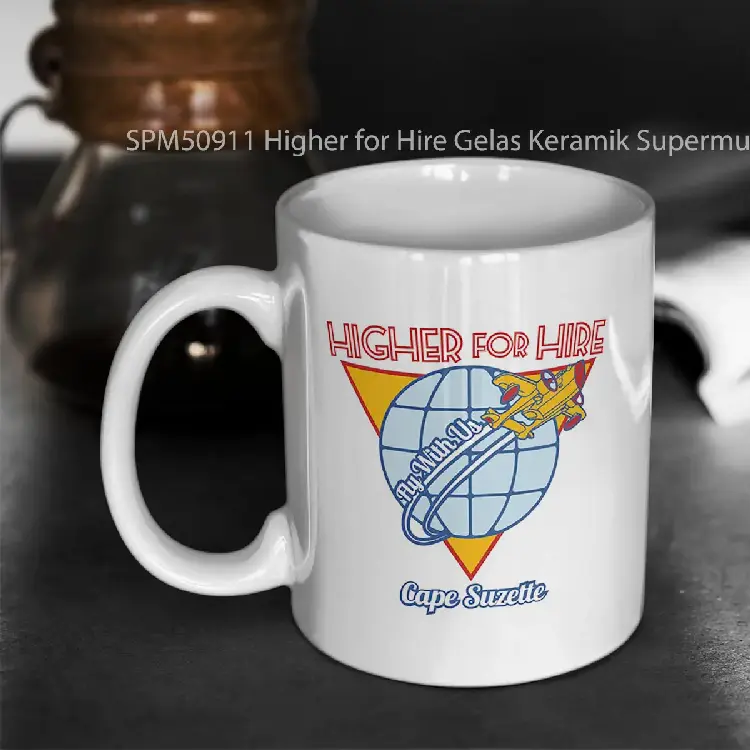 SPM50911 Higher for Hire Gelas Keramik Supermug