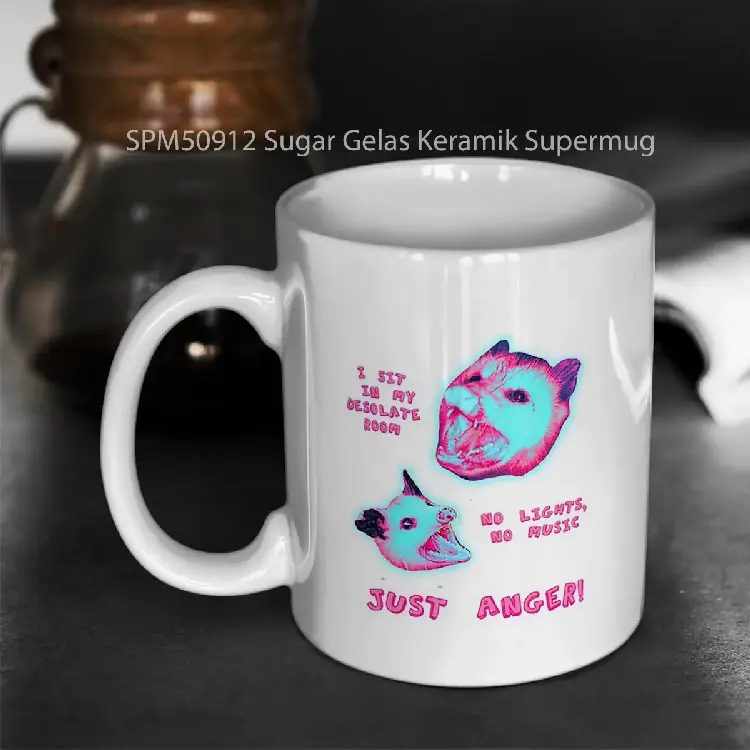 SPM50912 Sugar Gelas Keramik Supermug