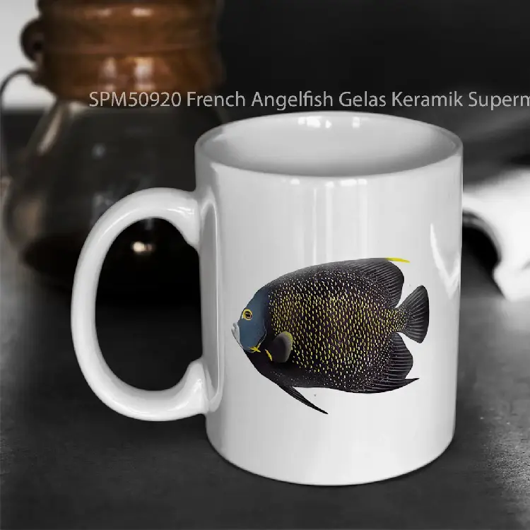 SPM50920 French Angelfish Gelas Keramik Supermug