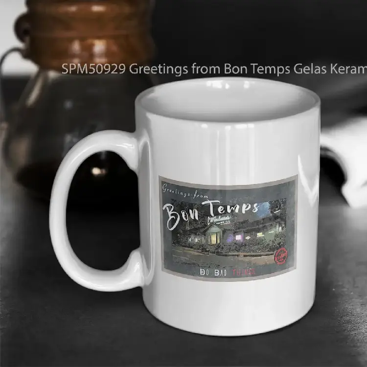 SPM50929 Greetings from Bon Temps Gelas Keramik Supermug