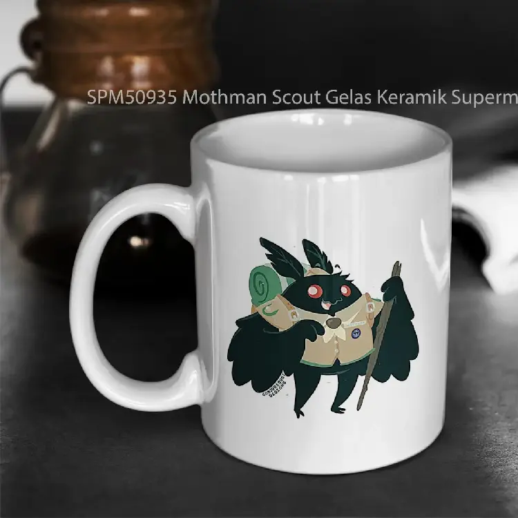 SPM50935 Mothman Scout Gelas Keramik Supermug