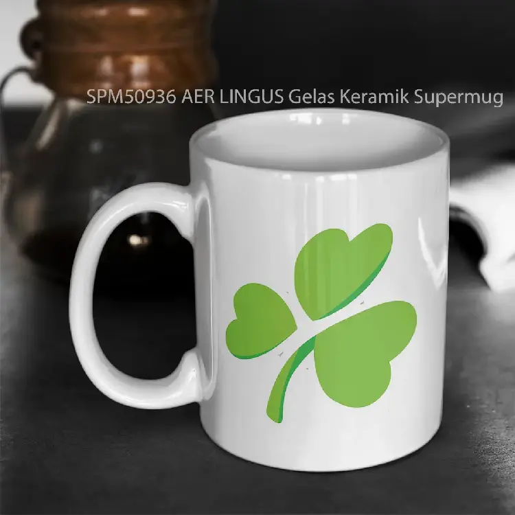 SPM50936 AER LINGUS Gelas Keramik Supermug
