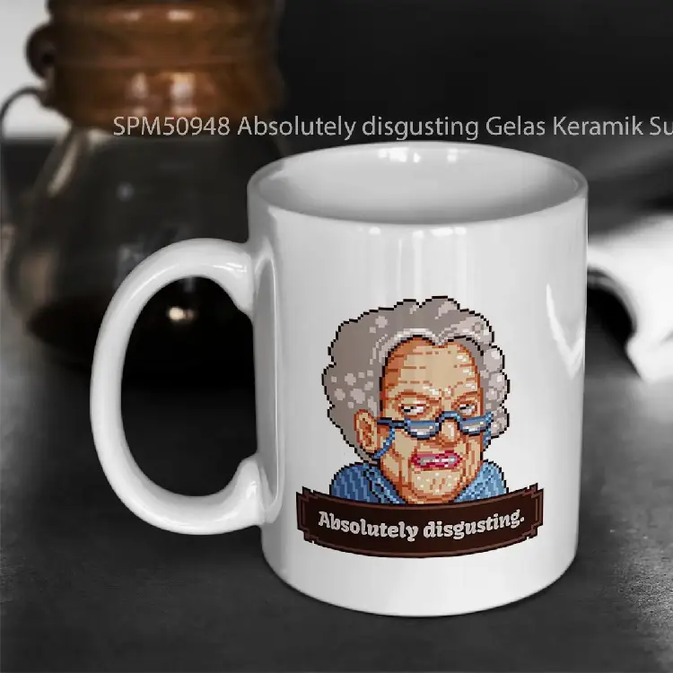 SPM50948 Absolutely disgusting Gelas Keramik Supermug
