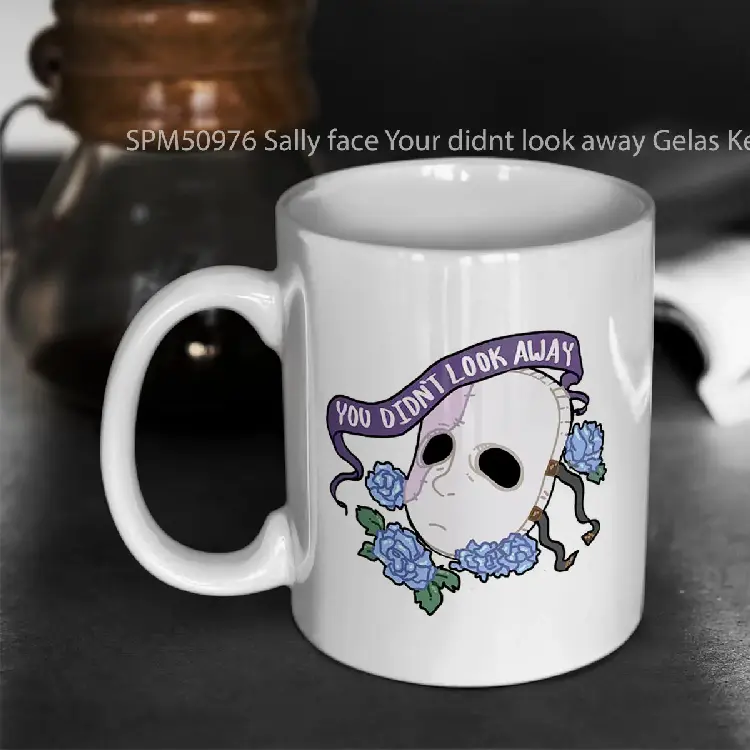 SPM50976 Sally face Your didnt look away Gelas Keramik Supermug