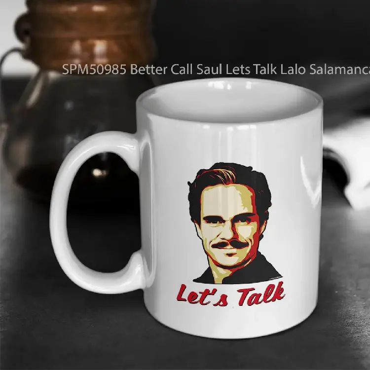 SPM50985 Better Call Saul Lets Talk Lalo Salamanca red version by CH3Media Gelas Keramik Supermug