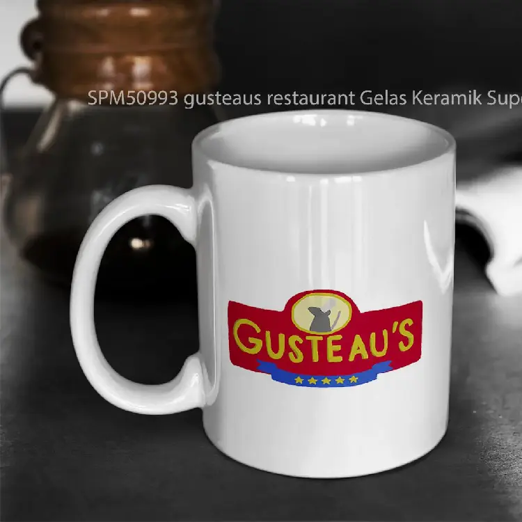 SPM50993 gusteaus restaurant Gelas Keramik Supermug