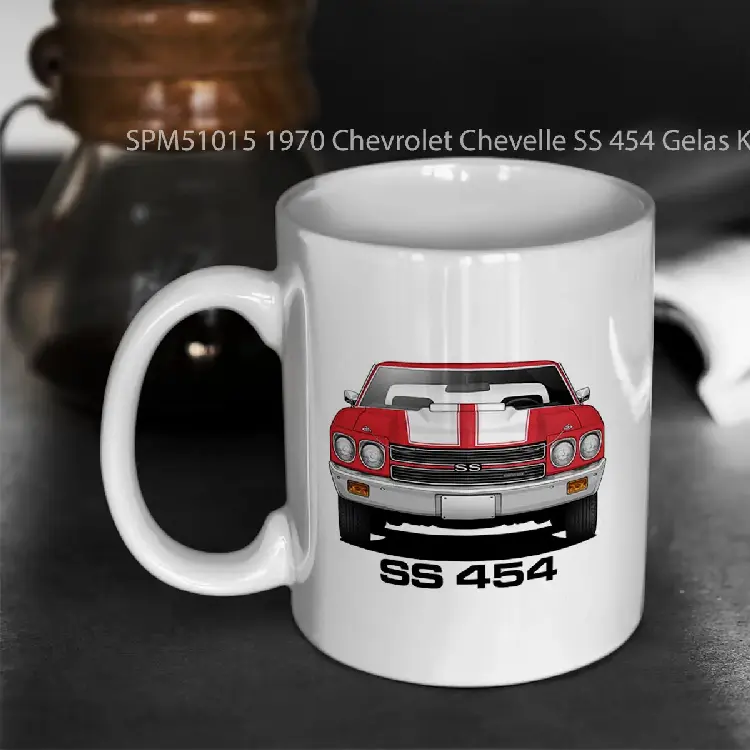 SPM51015 1970 Chevrolet Chevelle SS 454 Gelas Keramik Supermug