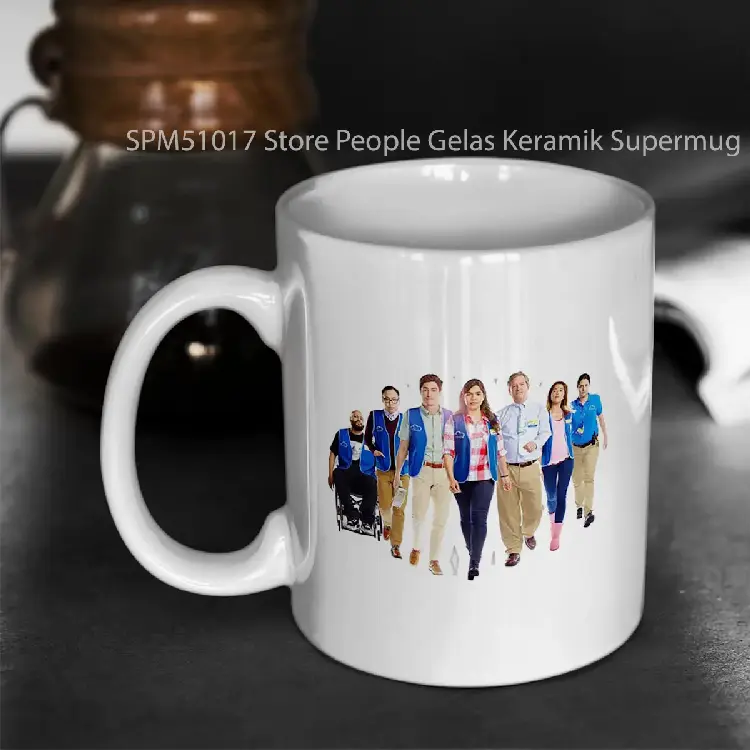 SPM51017 Store People Gelas Keramik Supermug