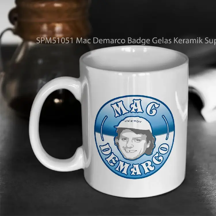 SPM51051 Mac Demarco Badge Gelas Keramik Supermug