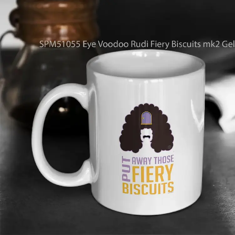 SPM51055 Eye Voodoo Rudi Fiery Biscuits mk2 Gelas Keramik Supermug