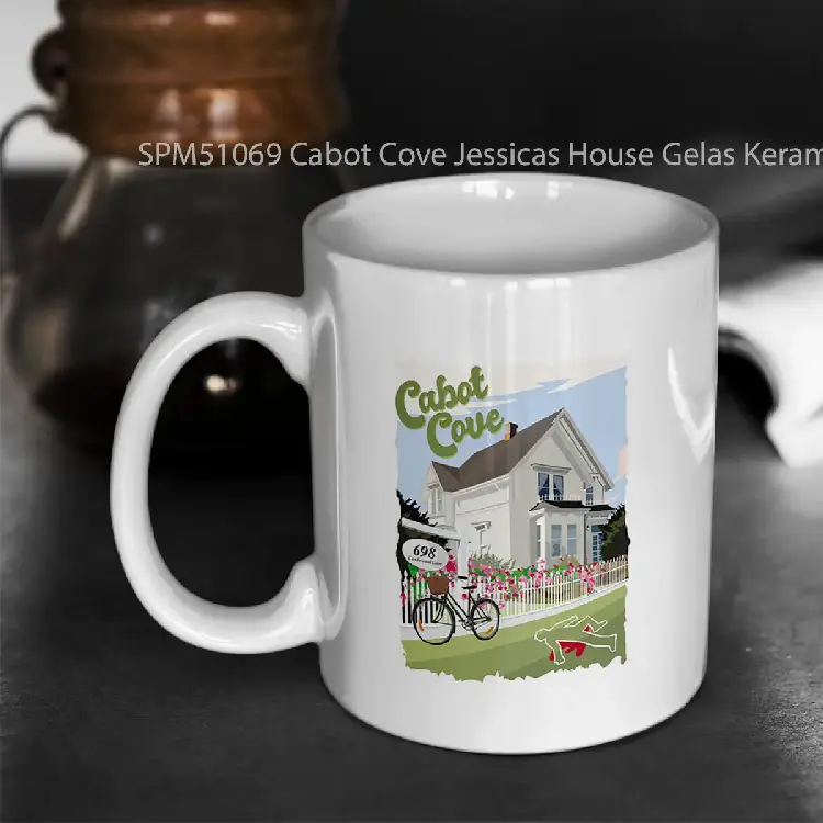 SPM51069 Cabot Cove Jessicas House Gelas Keramik Supermug