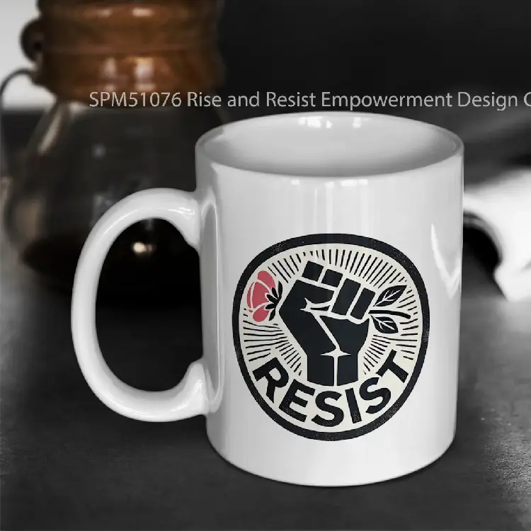 SPM51076 Rise and Resist Empowerment Design Gelas Keramik Supermug
