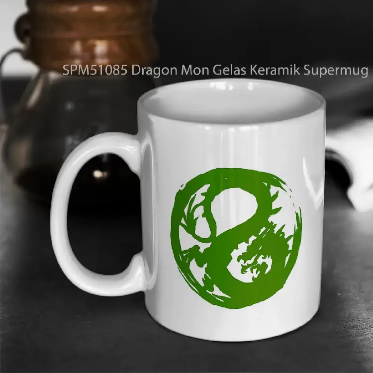 SPM51085 Dragon Mon Gelas Keramik Supermug