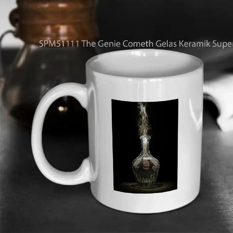 SPM51111 The Genie Cometh Gelas Keramik Supermug