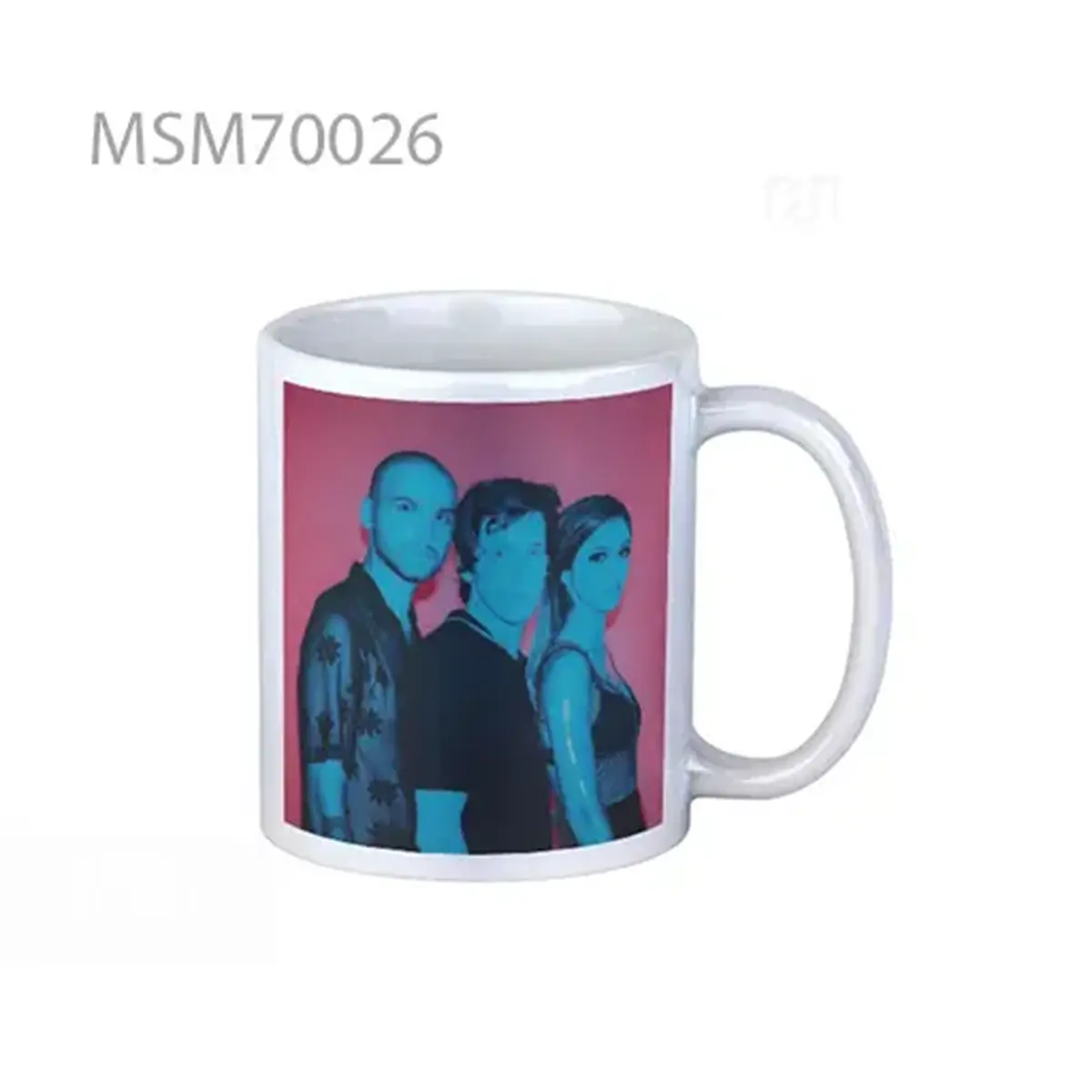Against The Current Blue Pink Super Mug