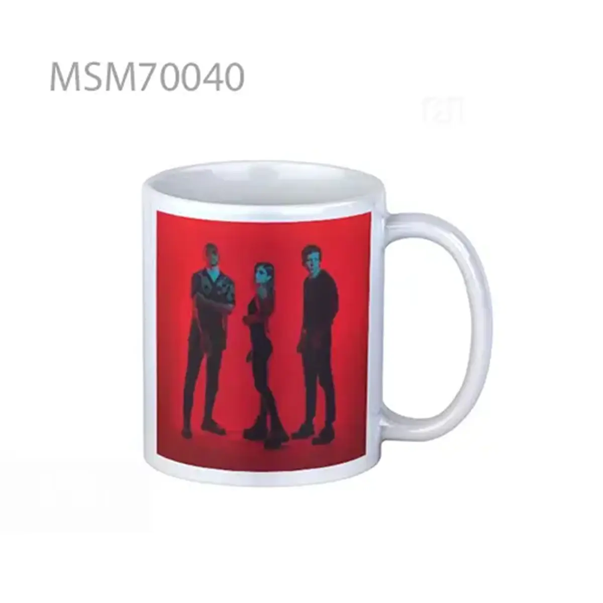 Against The Current In Red Super Mug
