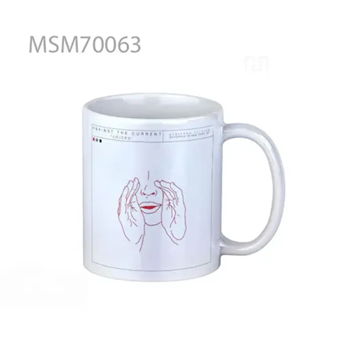 Against The Current Voices Super Mug