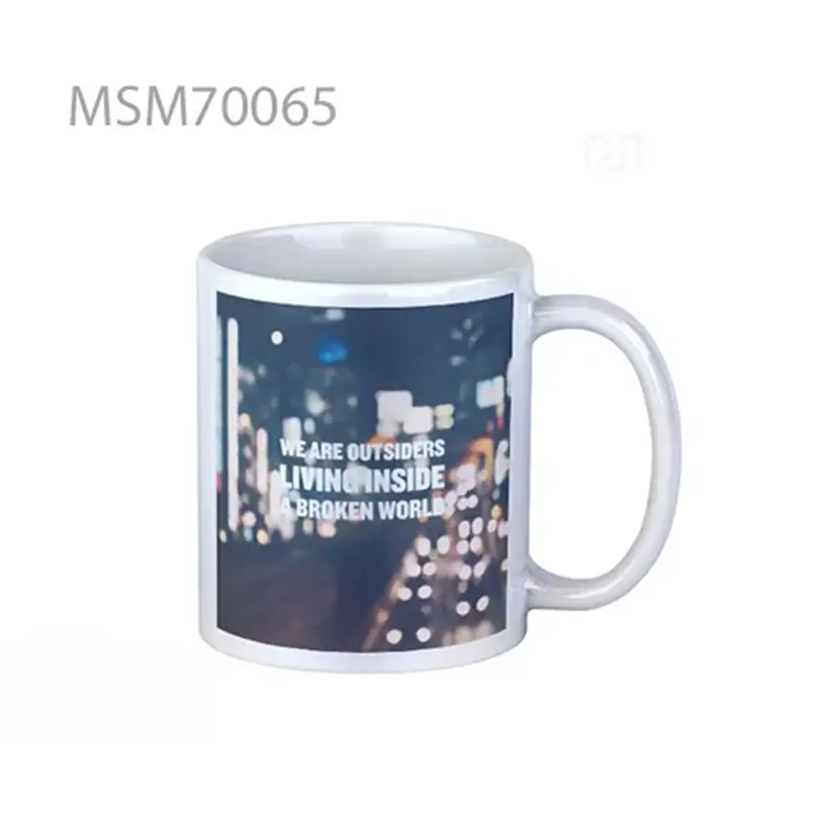 Against The Current We Are Outsiders Super Mug