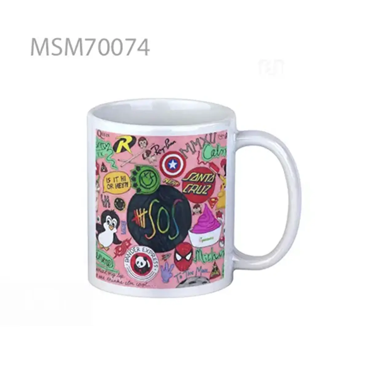 5sos american apparel Super Mug