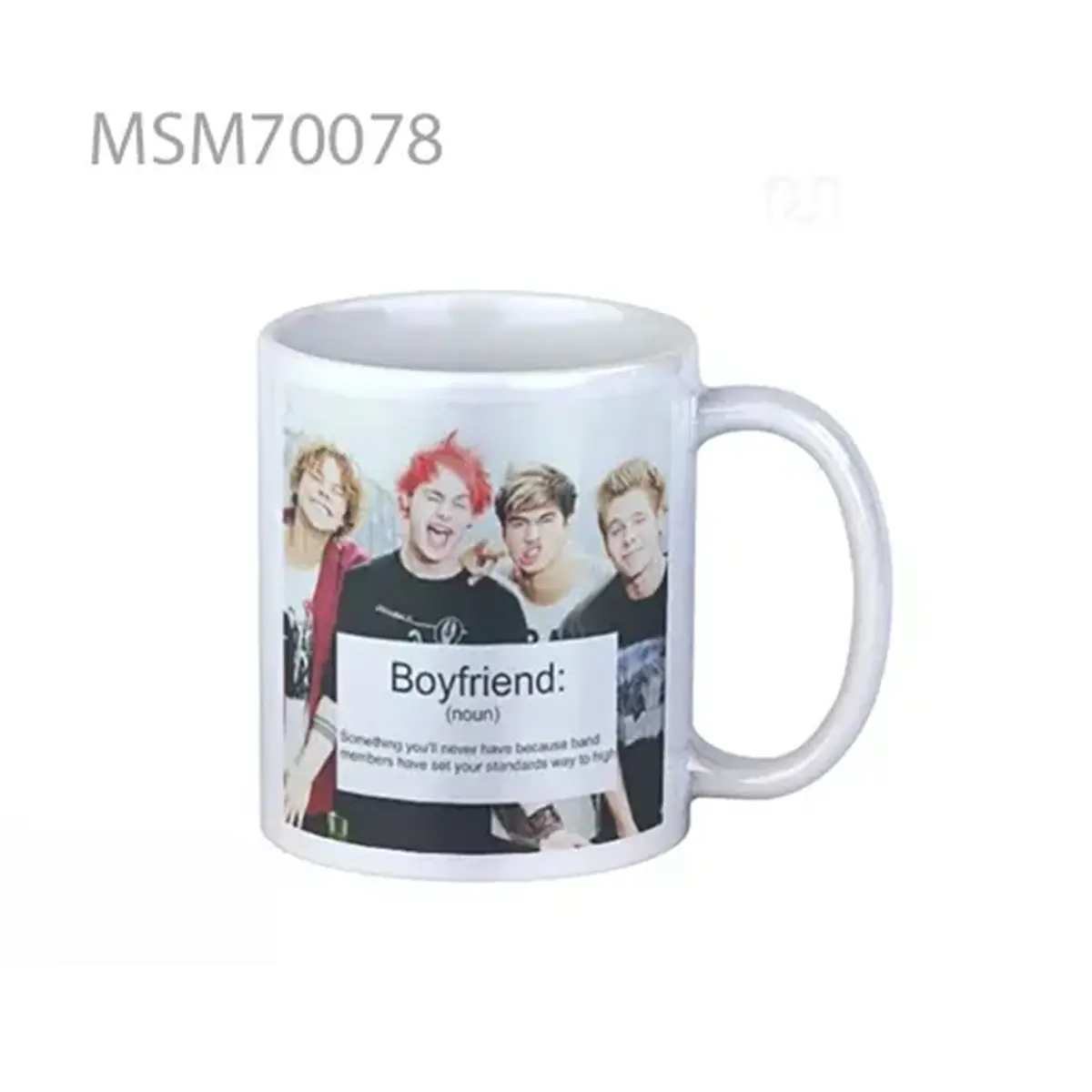 5sos Boyfriend noun Super Mug