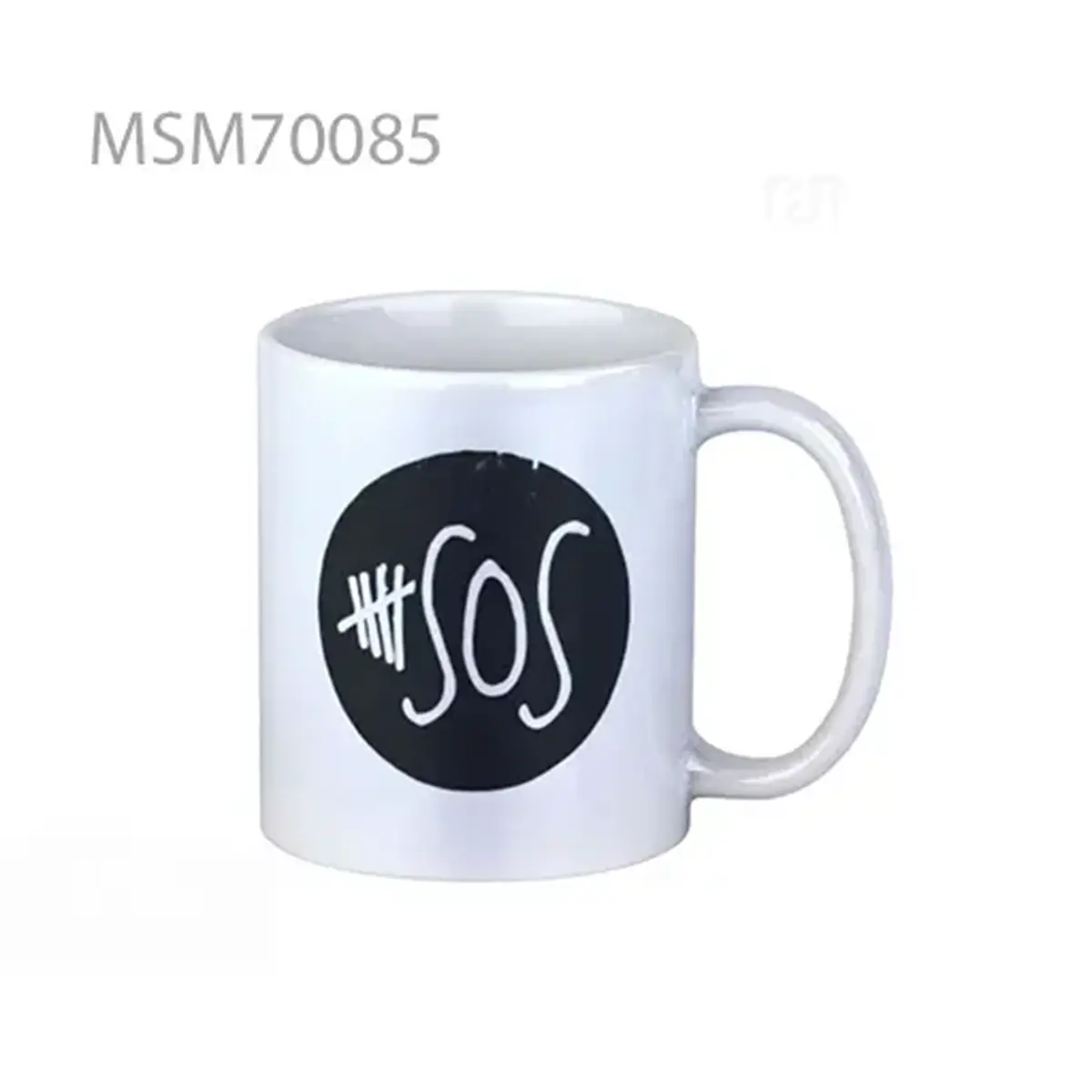 5sos Circle Logo Super Mug