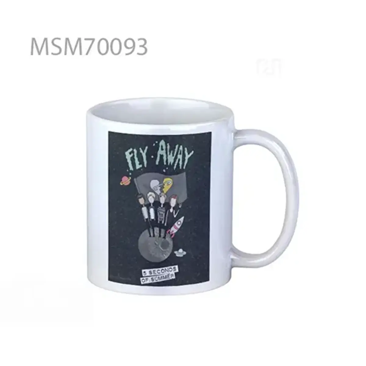 5sos fly away Super Mug