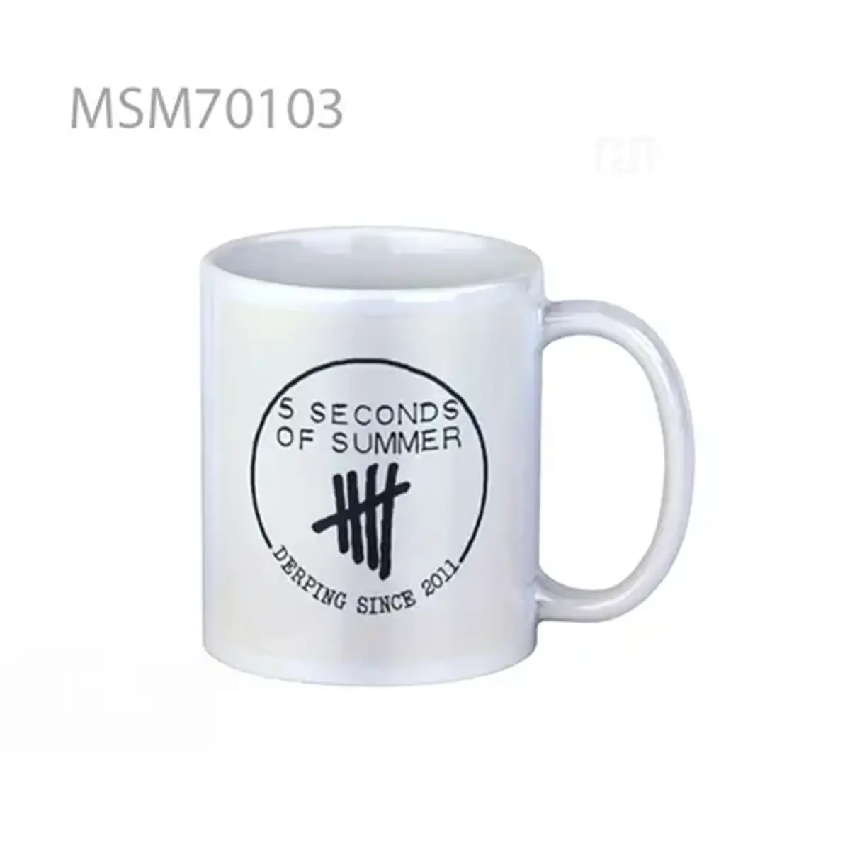 5sos icon pastel yellow Super Mug
