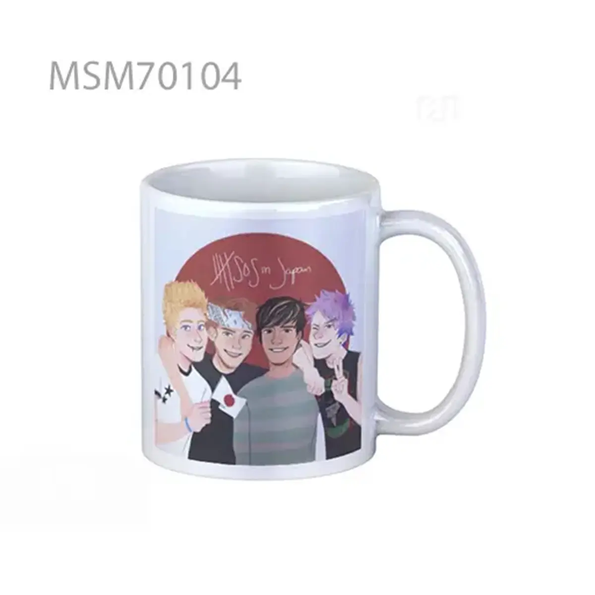 5sos in japan Super Mug