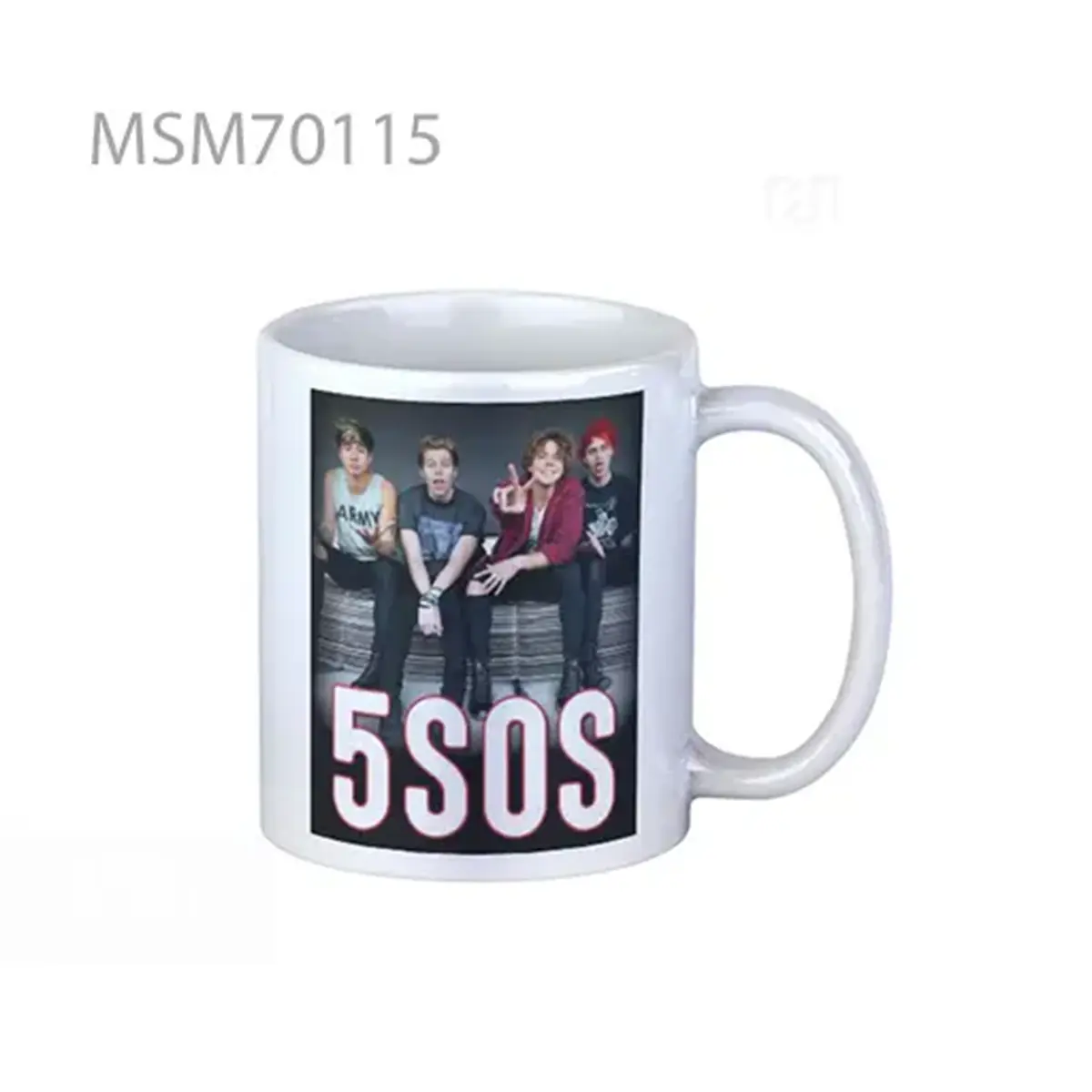 5sos peace Super Mug