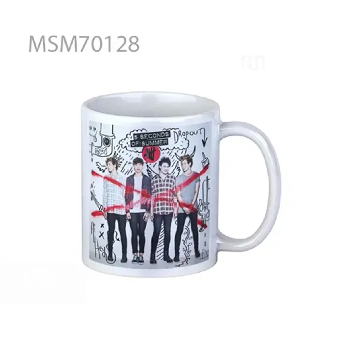 5sos she looks so perfect Super Mug
