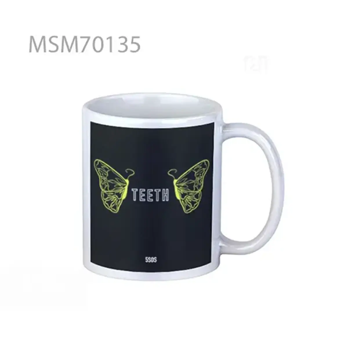 5sos Teeth Super Mug
