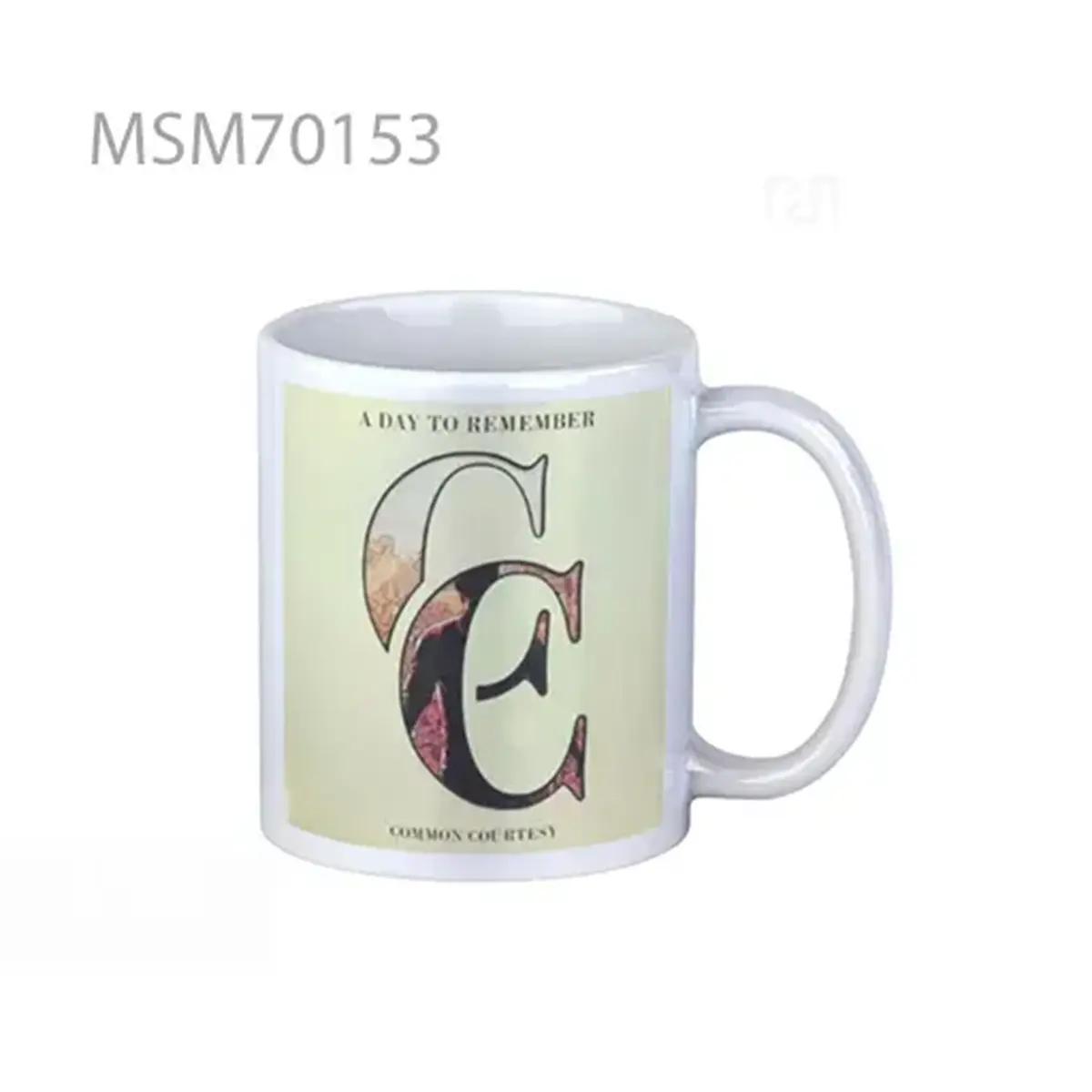 A Day To Remember ADTR Common Courtesy Super Mug