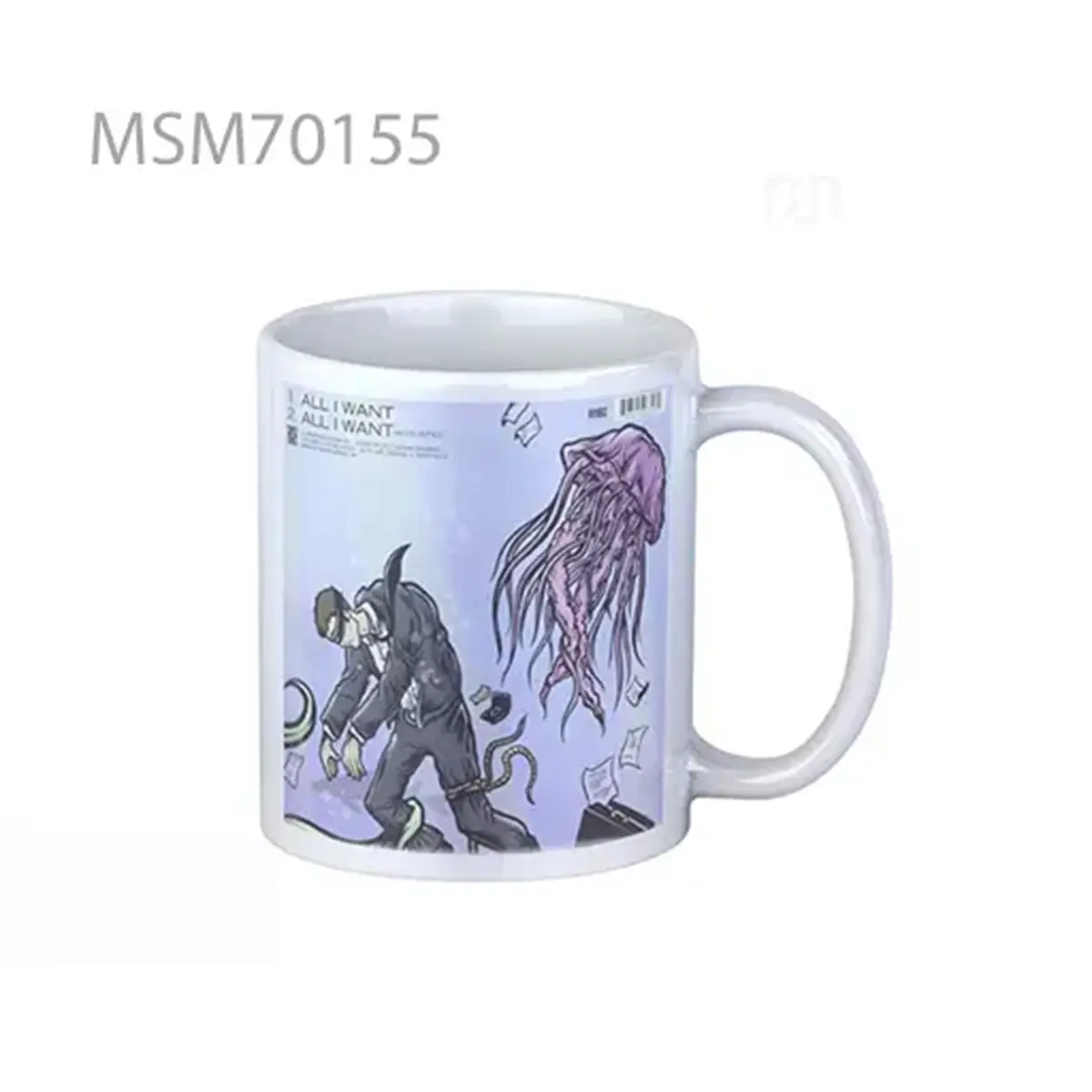A Day To Remember All I Want Jellyfish Super Mug