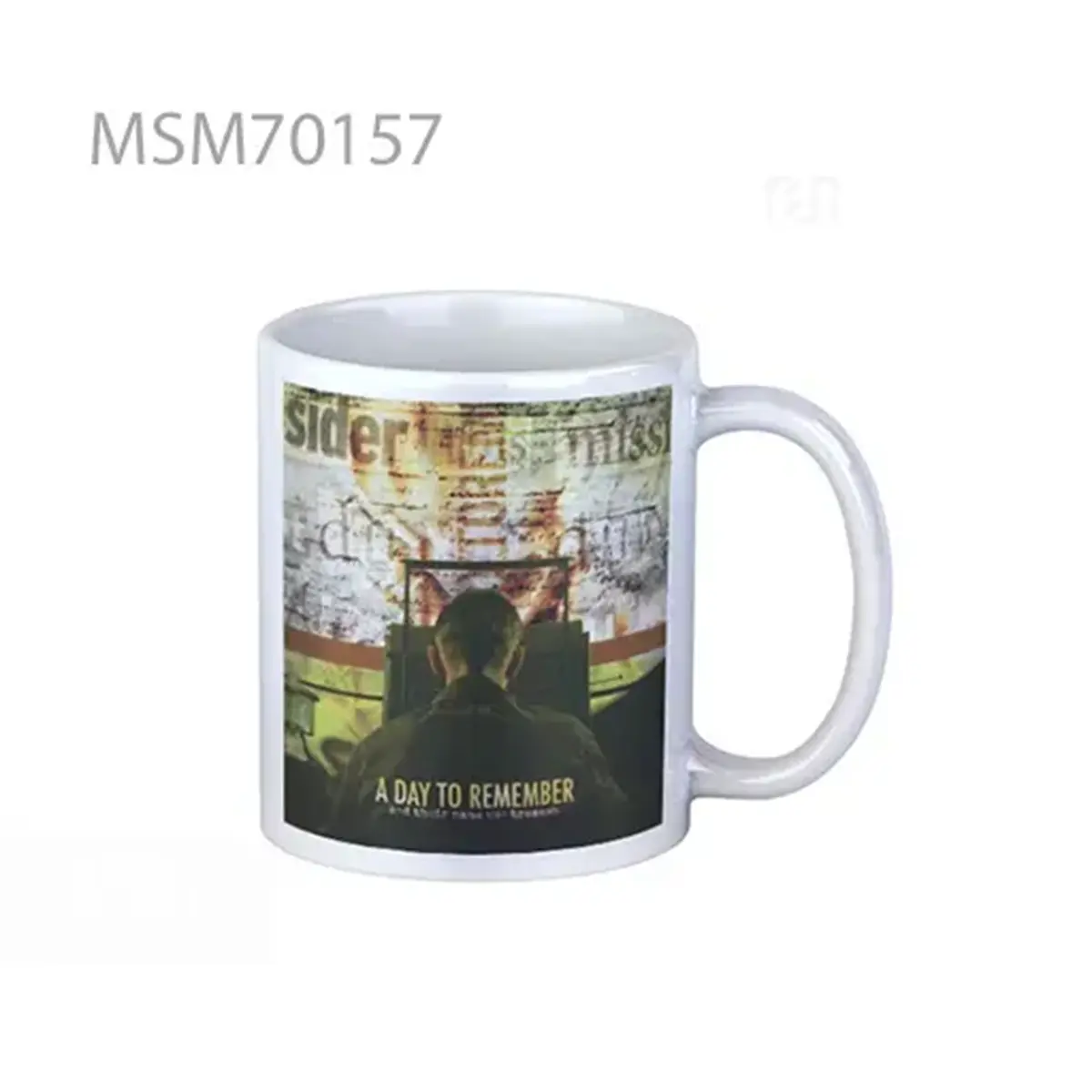 A Day To Remember And Their Name Was treason Super Mug