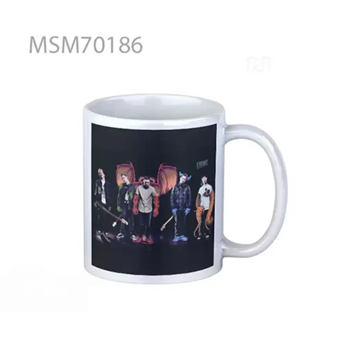 A Day To Remember Monster in Dark Super Mug
