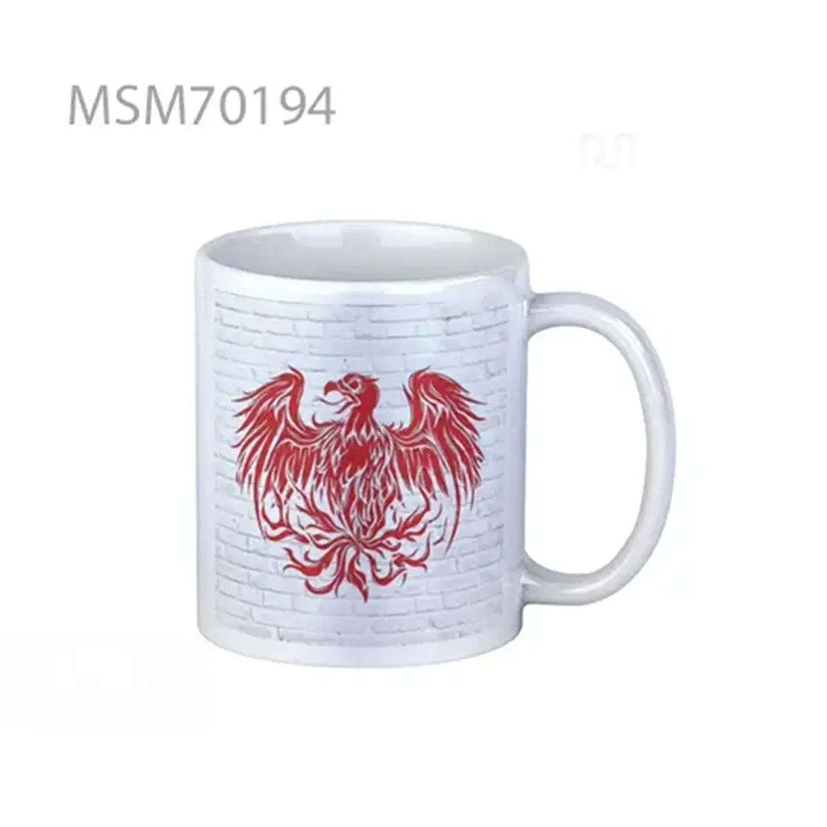 A Day To Remember Red on Brick Logo Super Mug