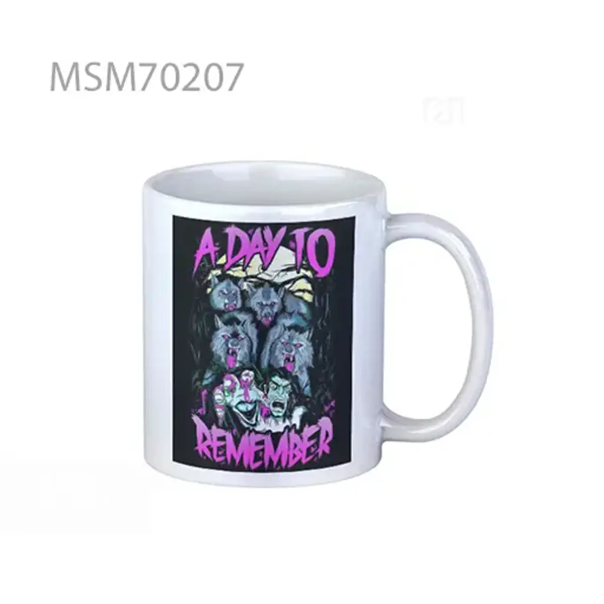 A Day To Remember Wolf Super Mug